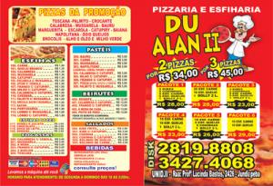 Cartazes - Pizzarias, Deliverys e Restaurantes - Alan