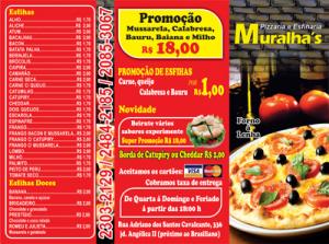 Folhetos, Panfletos, Flyers, Cartazes, Cardápios e Papel Bandeja Pizzarias  - Gráfica das Pizzarias